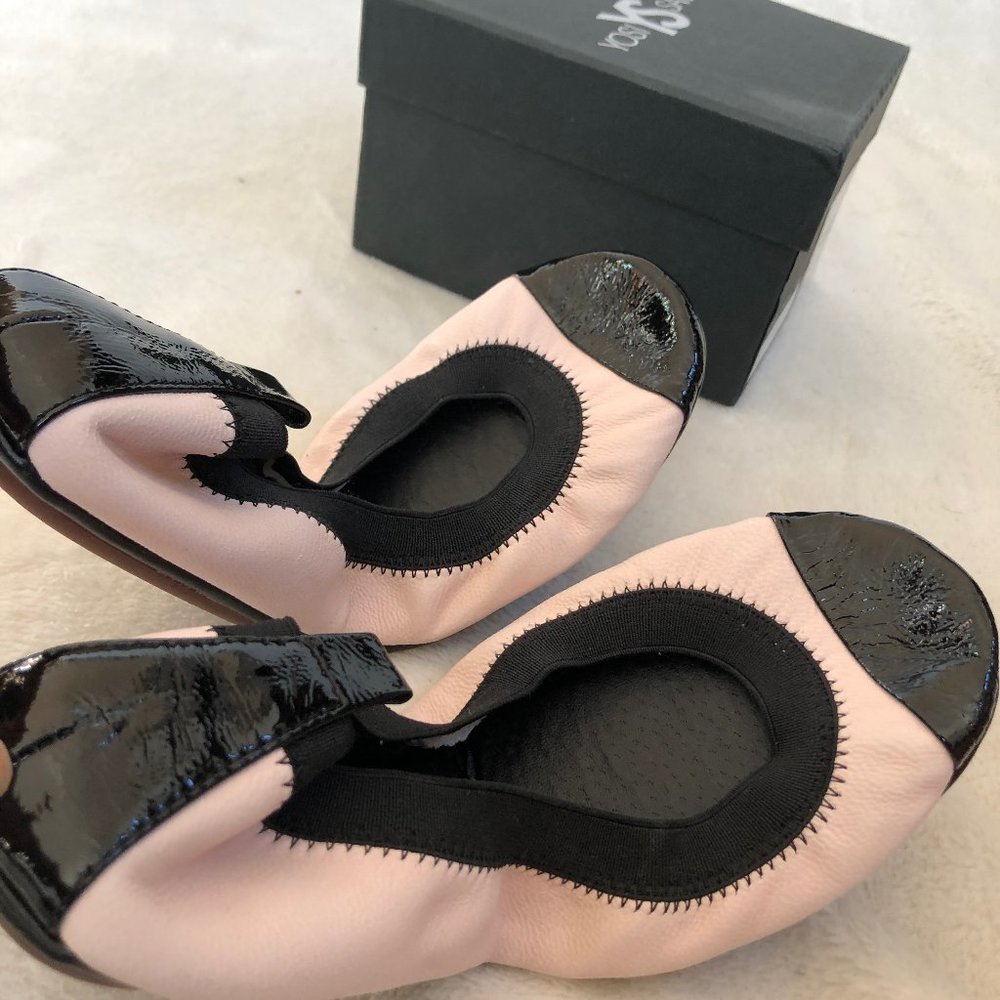 BRAND NEW Yosi Samra Foldable Ballet Flats Pink
